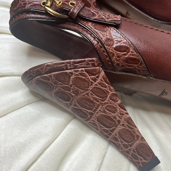 LOUIS VUITTON Crocodile Heels - Picture 11 of 12